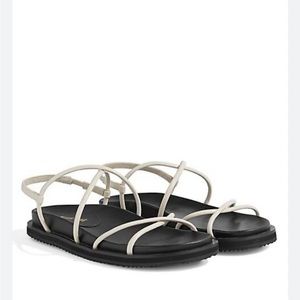 Alias Mar String Platform Sandal black and white